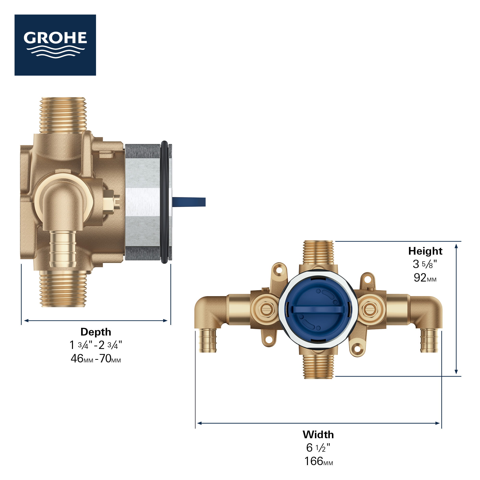 Pressure Balance RoughIn Valve